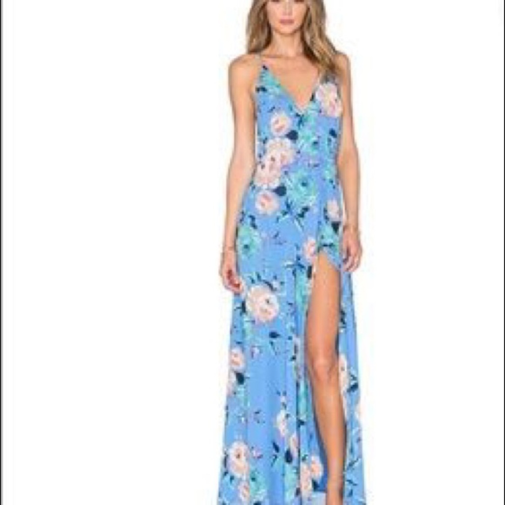 YUMI KIM RUSH HOUR SILK MAXI DRESS